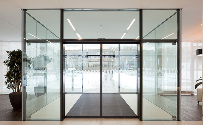 Automatic sliding doors designed for integration into new and existing structures.