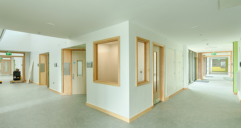 internal view of newly developed mental health unit