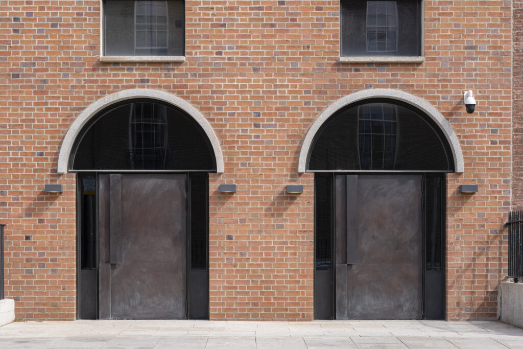 Bespoke architectural overclad steel doors