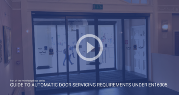 Your Guide To Automatic Door Servicing Requirements Under EN16005