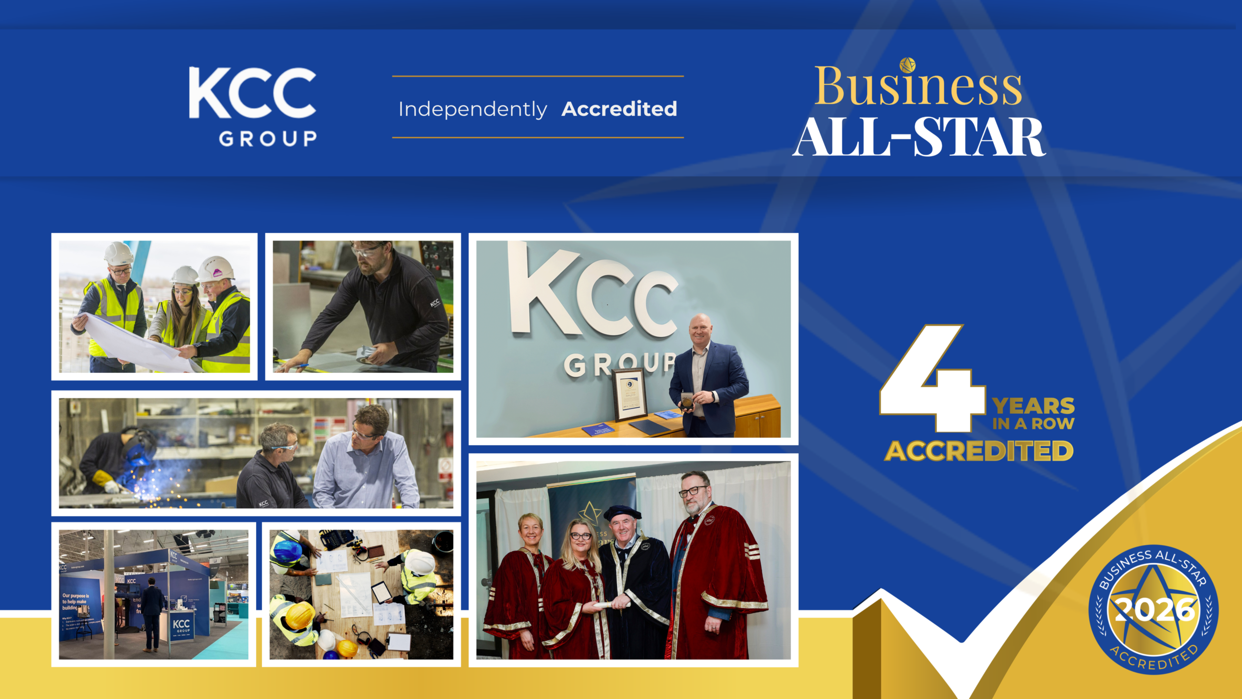 All-Ireland Business Foundation Business All-Star 2026 accreditation.